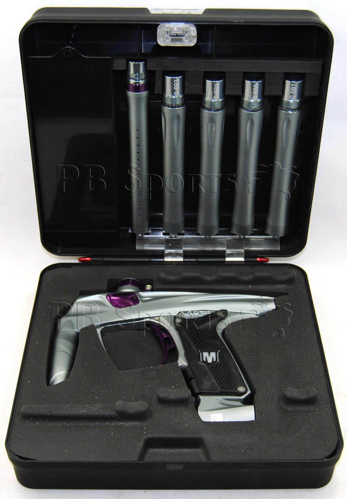 Dust Silver and Purple Machine Vapor - Machine