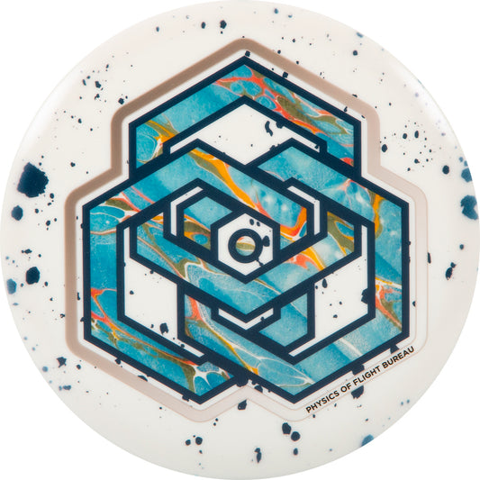 Dynamic Discs EMAC Truth Disc - Physics of Flight Bureau ColorMyx Blue