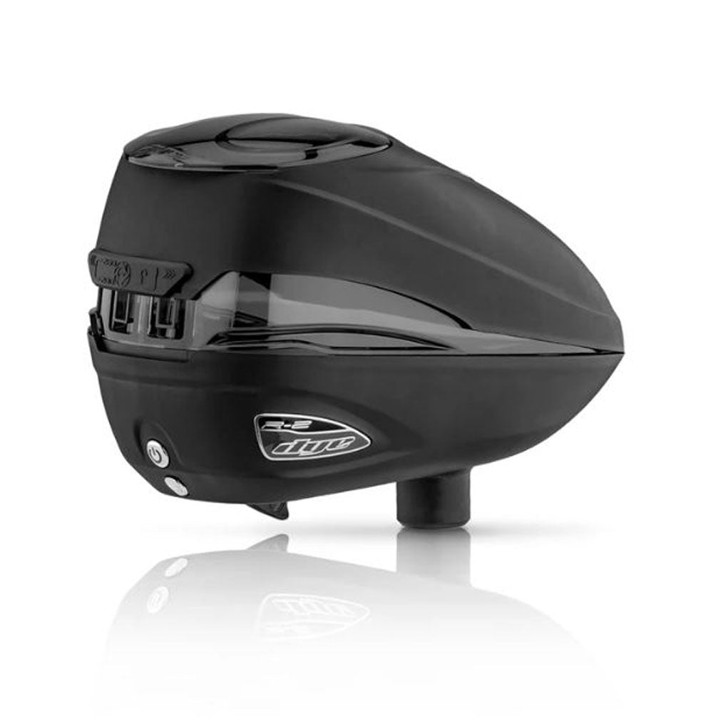 DYE Rotor R2 Paintball Loader - Black/Black