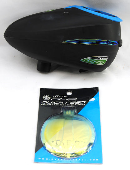 Used Dye R2 Loader w/ Speedfeed - Black/Lime
