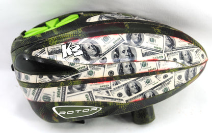 Used Dye Rotor w/ Speedfeed - Cash Money Green