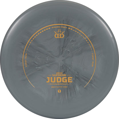 Dynamic Discs Classic Supreme Judge First Run Disc