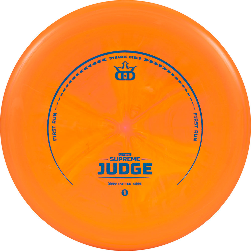 Dynamic Discs Classic Supreme Judge First Run Disc