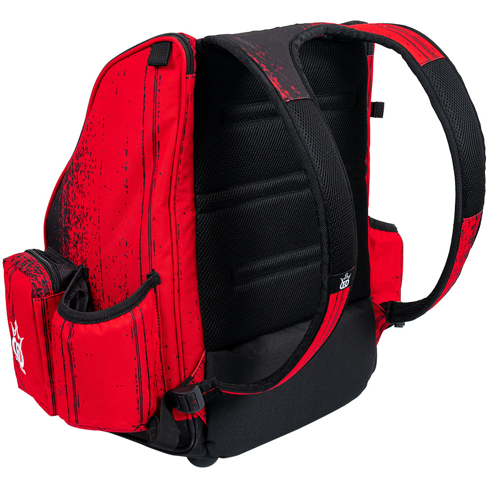Dynamic Discs Commander Backpack Disc Golf Bag - Atomic Red - Dynamic Discs