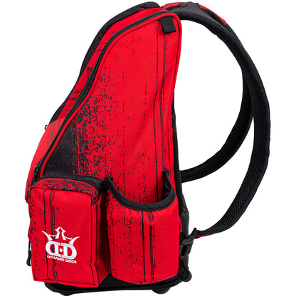 Dynamic Discs Commander Backpack Disc Golf Bag - Atomic Red - Dynamic Discs