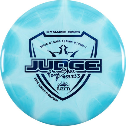 Dynamic Discs Fuzion Burst Judge Paige Shue Disc