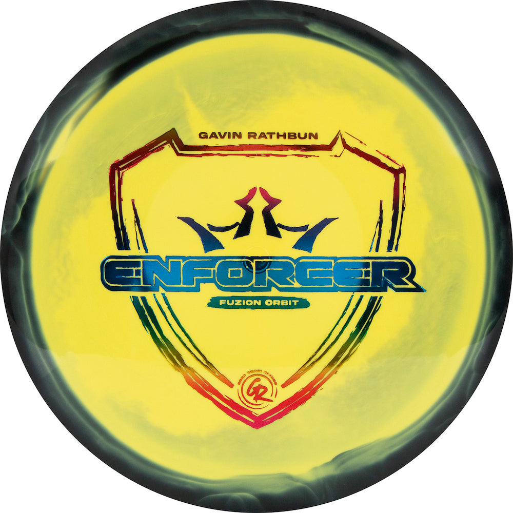 Dynamic Discs Fuzion Orbit Enforcer Disc Gavin Rathbun 2023 Team Series Disc