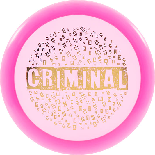 Dynamic Discs Lucid Ice Criminal Disc - Ransom Stamp