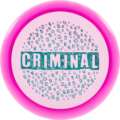 Dynamic Discs Lucid Ice Criminal Disc - Ransom Stamp