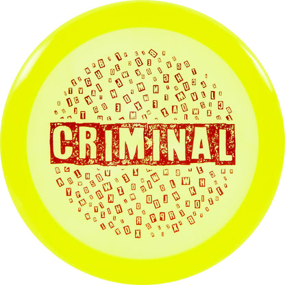 Dynamic Discs Lucid Ice Criminal Disc - Ransom Stamp