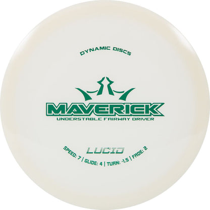 Dynamic Discs Lucid Maverick Disc - White Disc