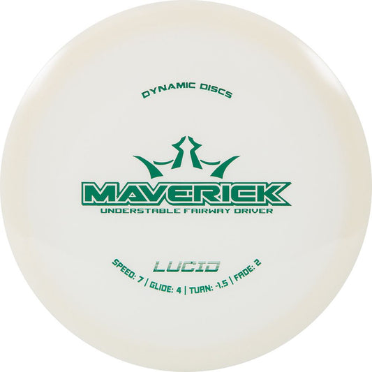 Dynamic Discs Lucid Maverick Disc - White Disc