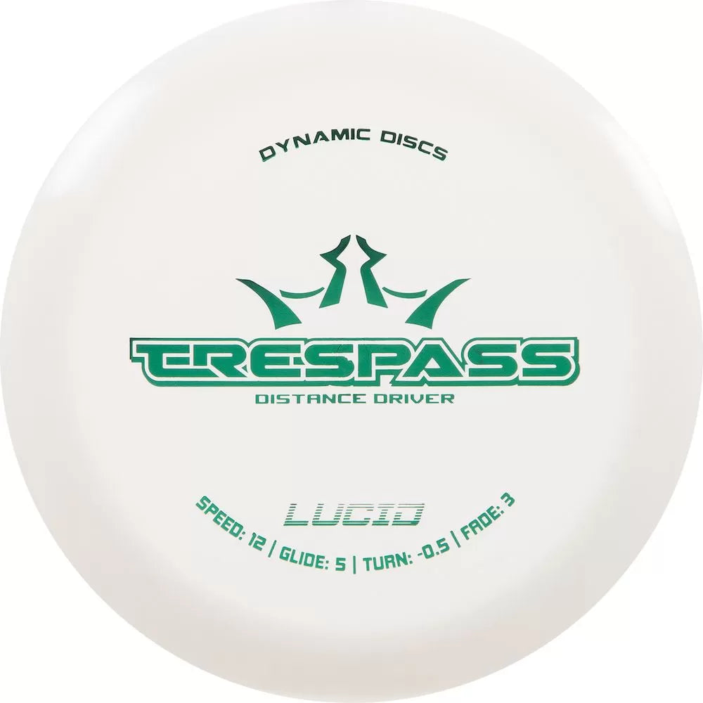 Dynamic Discs Lucid Trespass Disc - White