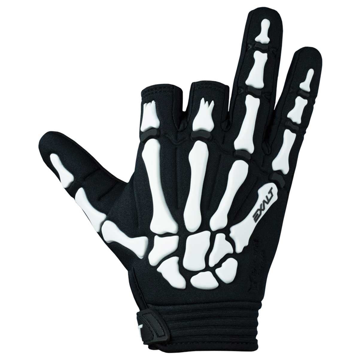 Exalt Death Grip Gloves White/Black - Small - Exalt
