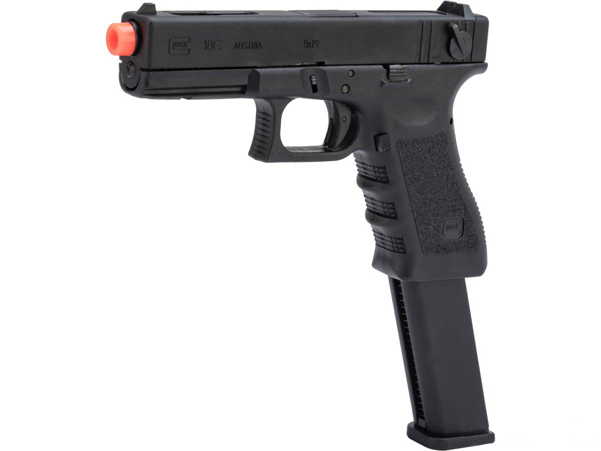 Elite Force Glock G18C Gen 3 Semi / Full Auto Airsoft Pistol Gas Blow Back 6mm - Elite Force