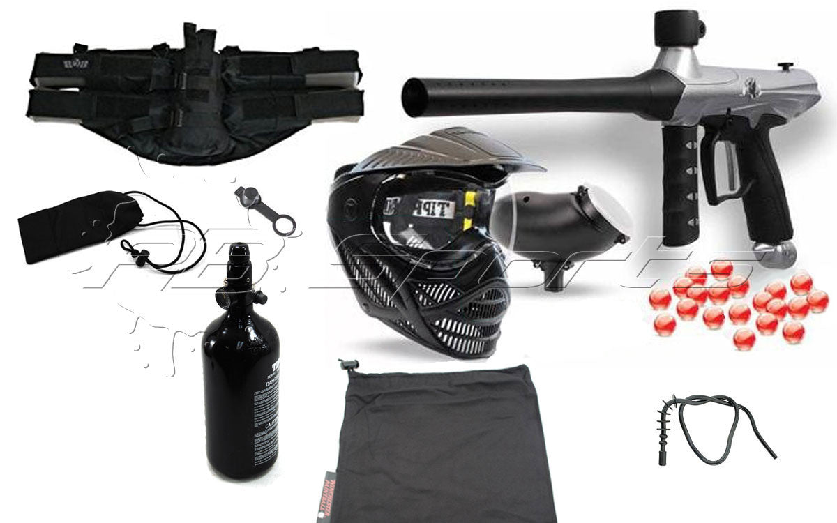Tippmann Gryphon Essential N2 Package - Silver - Tippmann Sports