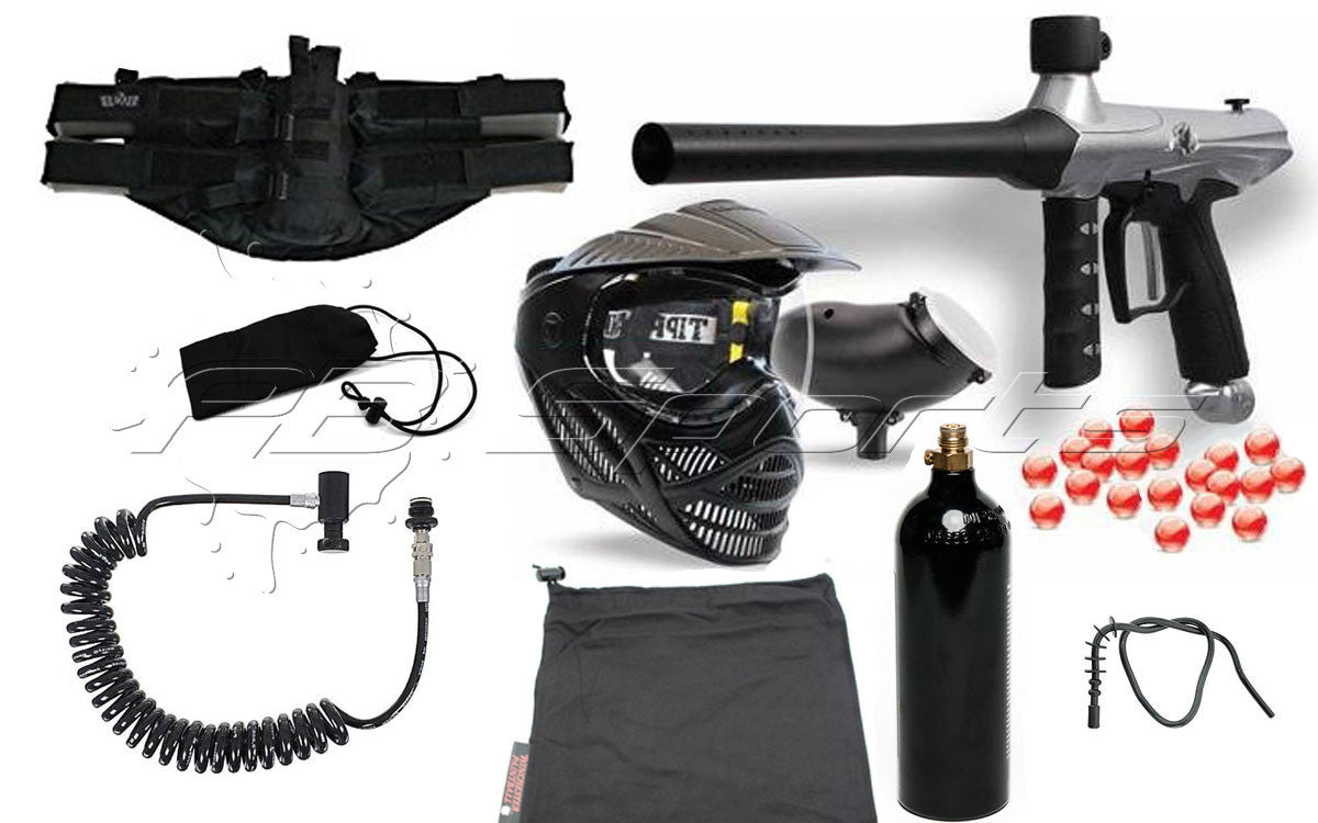Tippmann Gryphon Essential CO2 Remote Package - Silver - Tippmann Sports