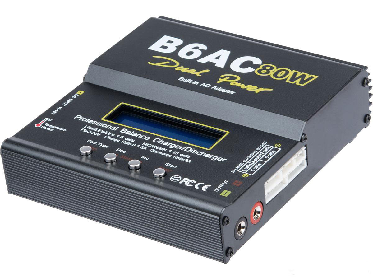6mmProShop 6AC 80W Computer Battery Balancer Charger - Evike