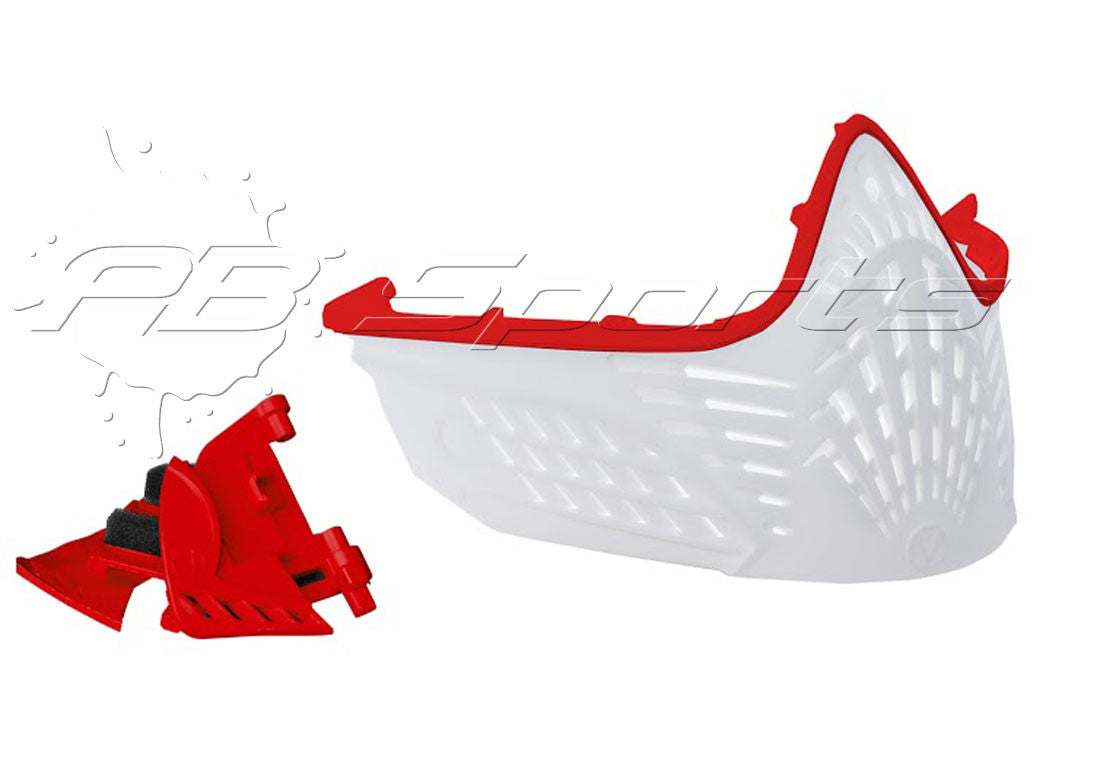 Virtue VIO Extend Facemask - Red/White - Virtue