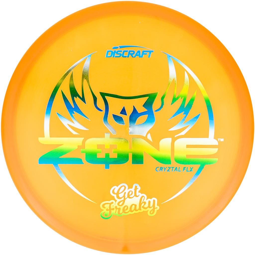 Discraft Brodie Smith Cryztal FLX Zone &quot;Get Freaky&quot; Golf Disc - Discraft