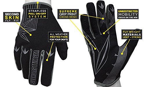 Bunker Kings Fly Featherlite Gloves - Purple - Large/XLarge - Bunker Kings