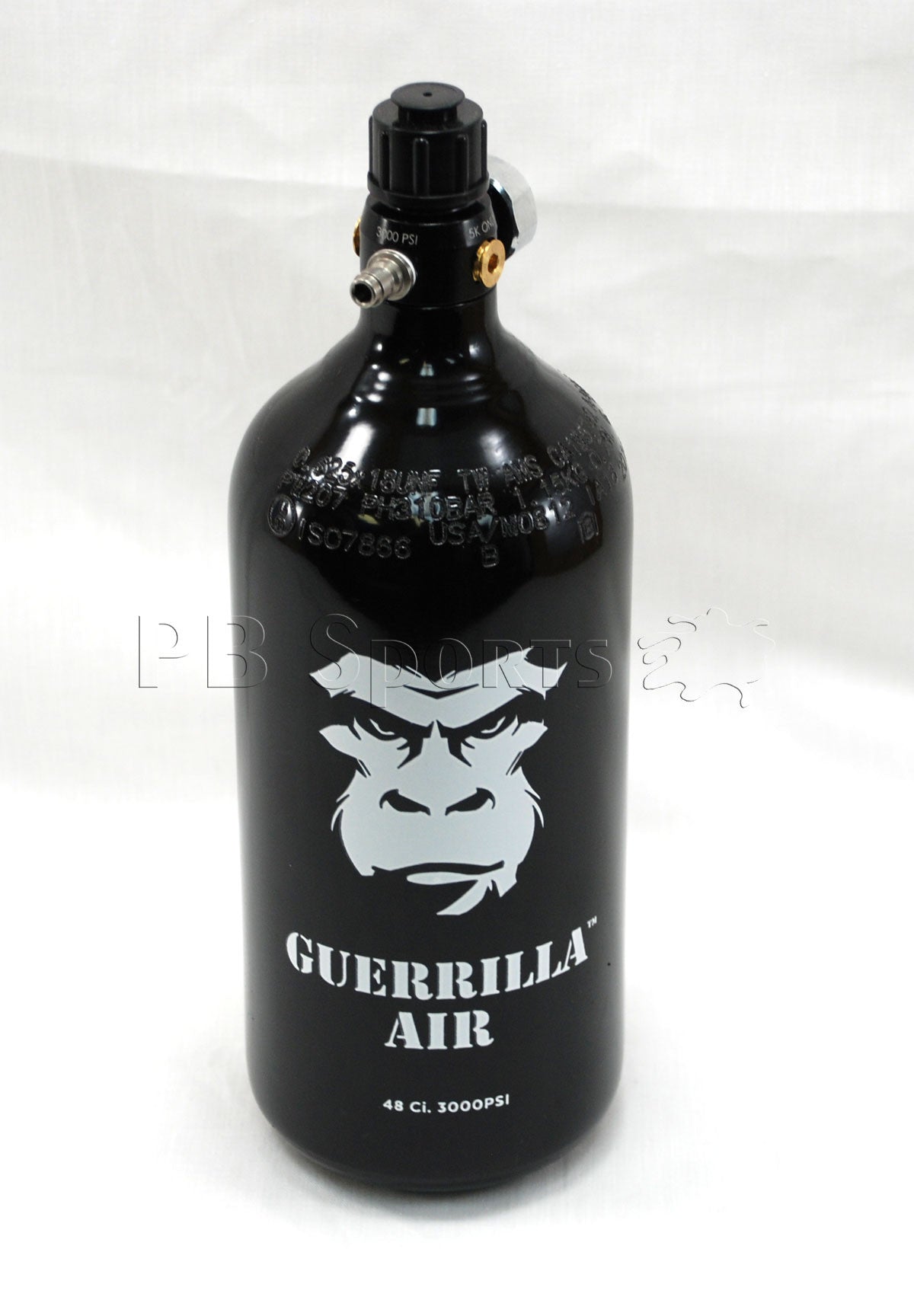 Guerrilla Air M3 Myth 48 ci 3000 psi tank system - Guerrilla Air
