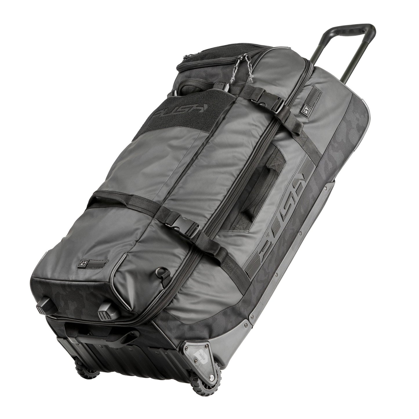 Push Paintball Division 1 Large Roller Gearbag w/ Tigerstripe Backpack Strap Kit