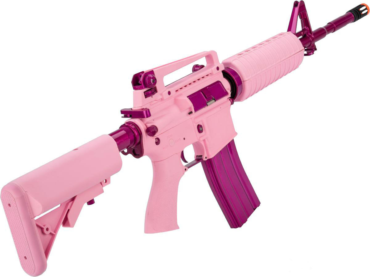 G&G Armament "Femme Fatale" Special Edition Combat Machine Airsoft AEG Rifle - Pink