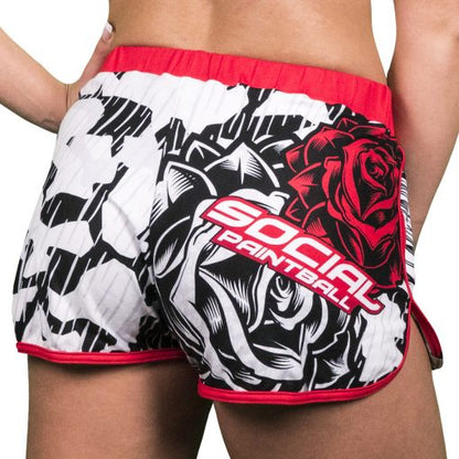 Social Paintball Women's Shorts - Wings