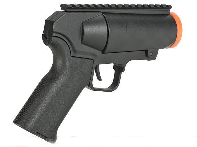 6mmProShop Airsoft Pocket Cannon Grenade Launcher Pistol (Package: Launcher + Matrix Mosquito "No Reset" Shell) - Evike