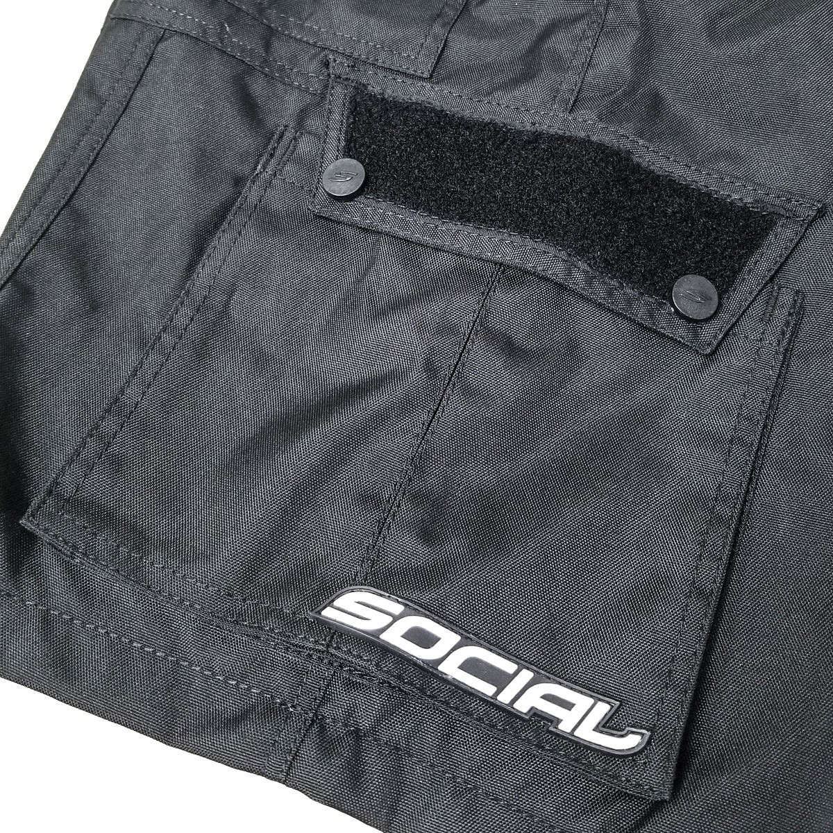 Social Paintball Grit V3 Shorts - Stealth Black - XS/S - Social Paintball