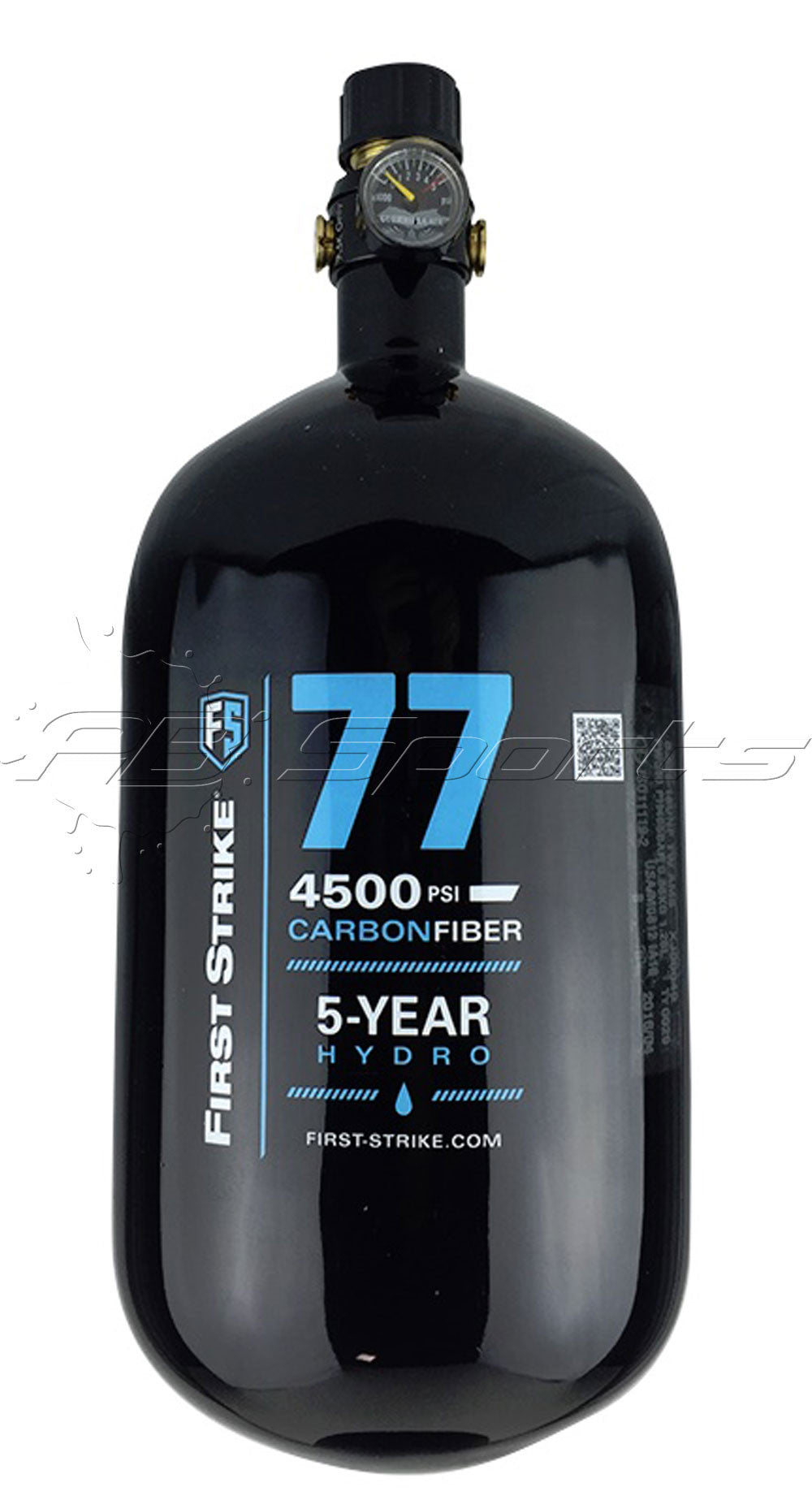 First Strike Paintball HERO 77/4500 68ci HPA Nitrogen Tank - First Strike
