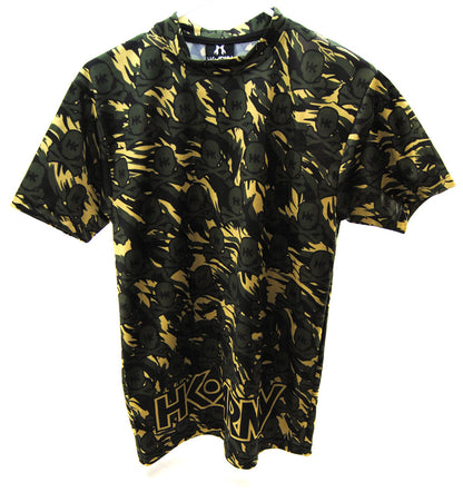 HK Army Dry Fit T-Shirt All Over Tiger Camo - Small - HK Army