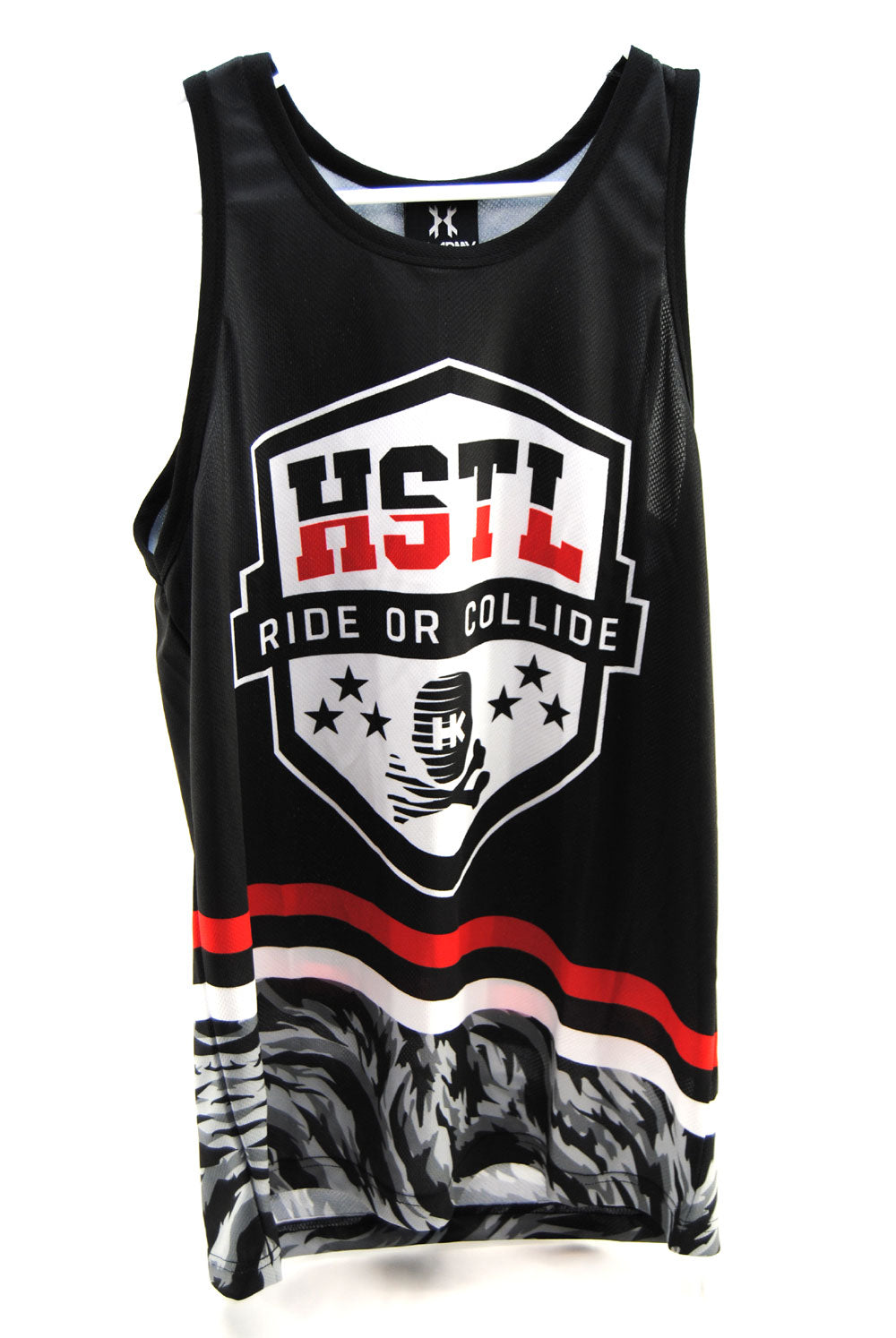 HK Army Mr. H Dryfit Tank Top Ride or Collide - Medium - HK Army
