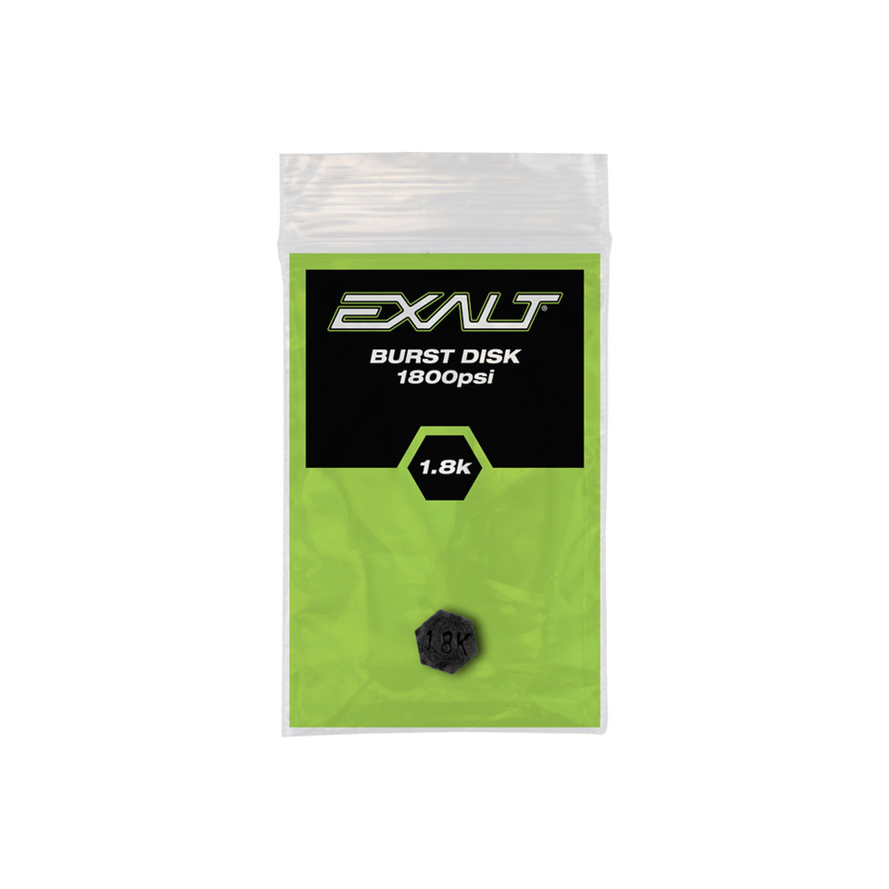 Exalt Tank Burst Disk - Single - 1800psi