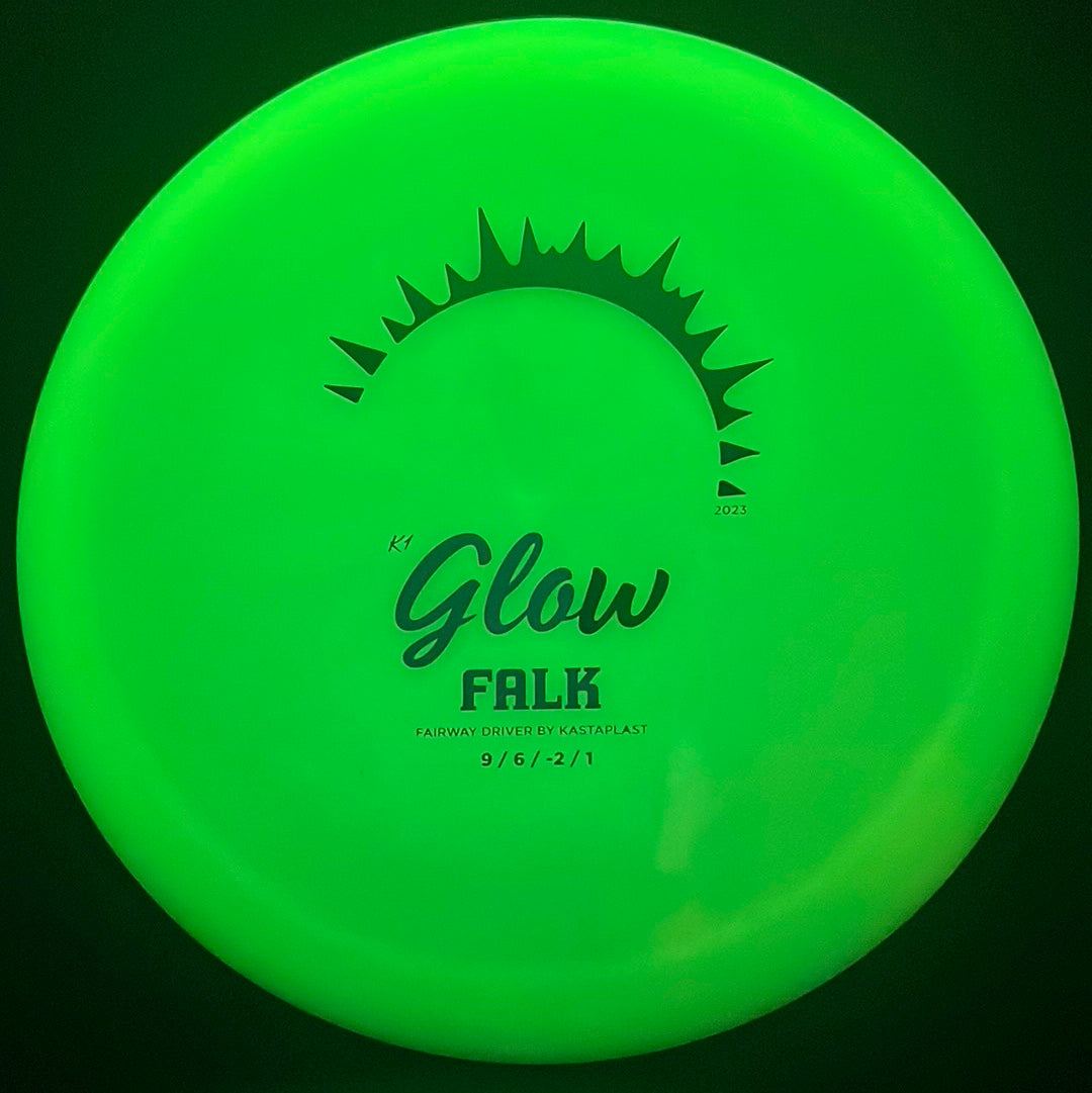 Kastaplast K1 Glow Falk Disc - 2023 stamp