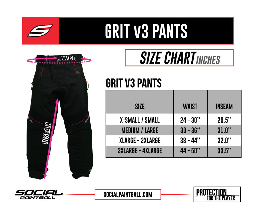 Social Paintball Grit V3 Pants - Night Camo