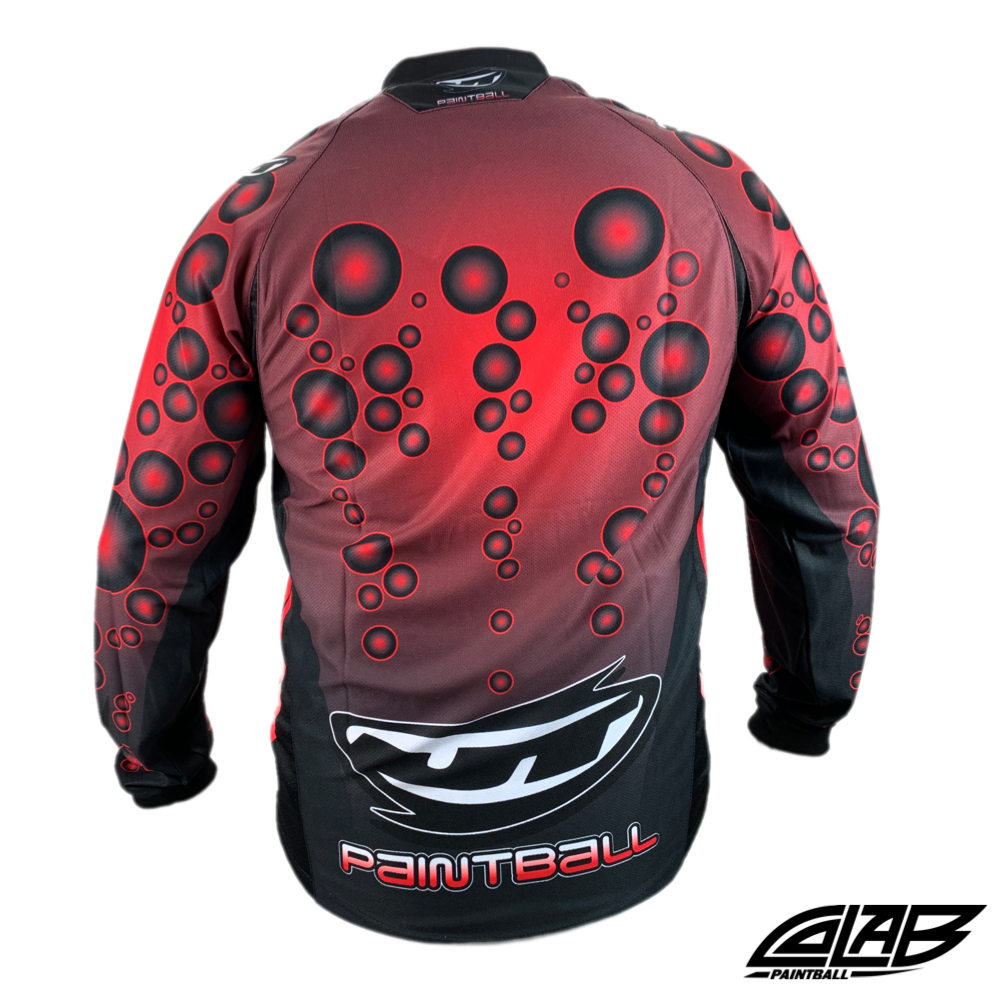 JT Paintball Bubble Jersey - Red - Medium - JT