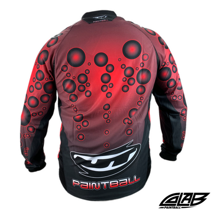JT Paintball Bubble Jersey - Red - Large - JT