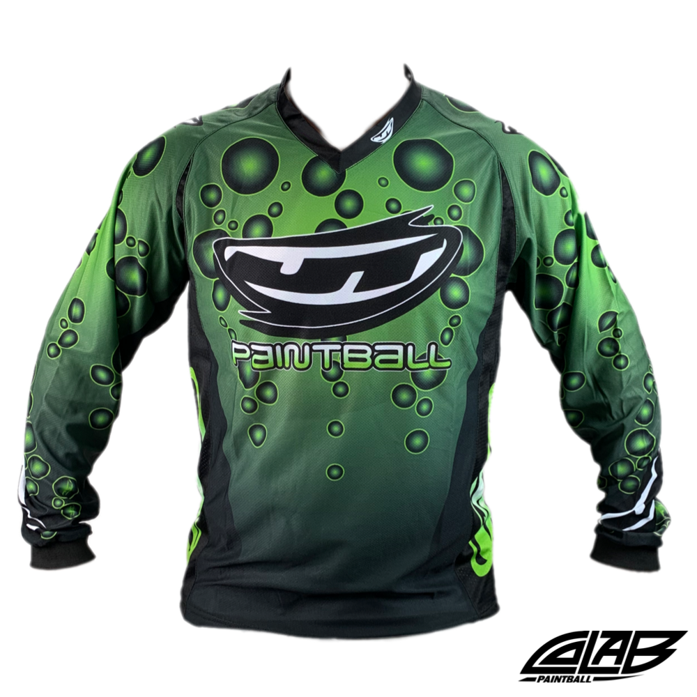 JT Paintball Bubble Jersey - Green - Large - JT