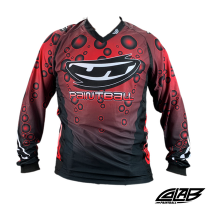 JT Paintball Bubble Jersey - Red - Large - JT