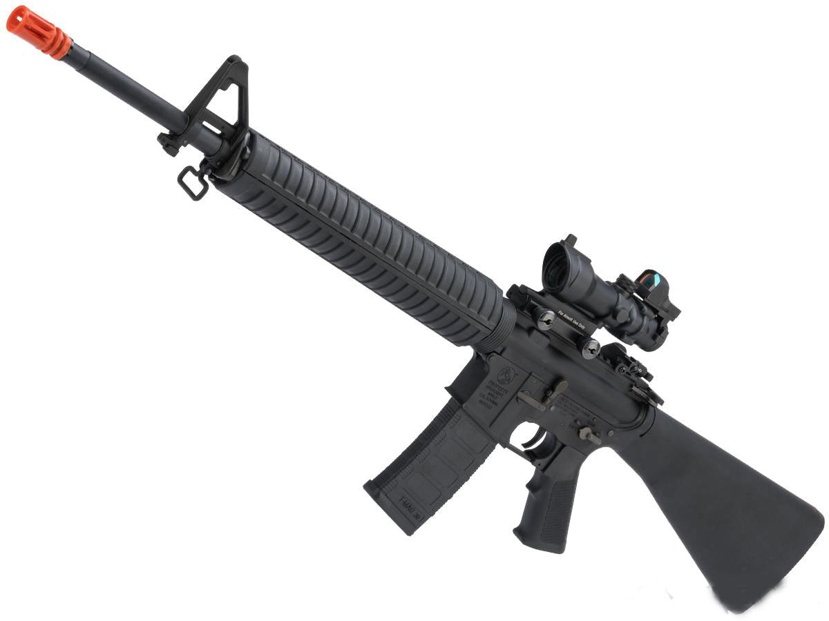 EMG Colt Licensed M16A3 Airsoft AEG Rifle - Black - Evike