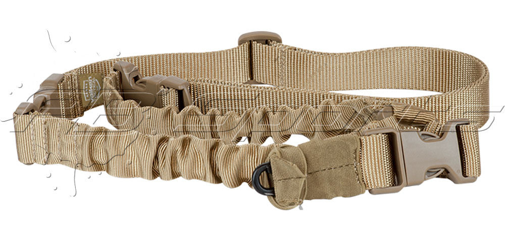 Valken V-TAC Kilo Single Point Bungee Sling - Tan - Valken Paintball