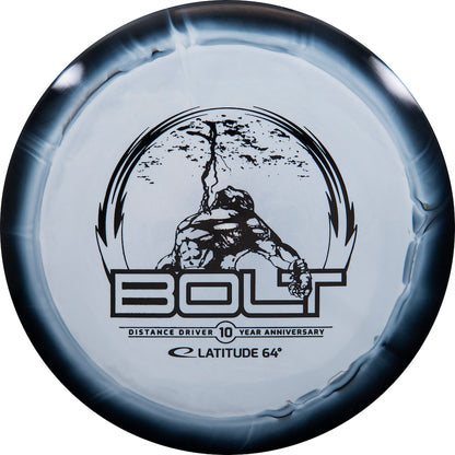 Latitude 64 Gold Orbit Bolt Disc - 10th Anniversary Stamp