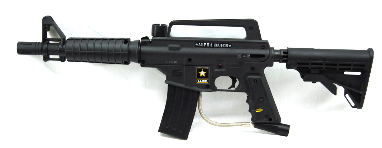 Used Tippmann U.S. Army Alpha Black - Tippmann Sports