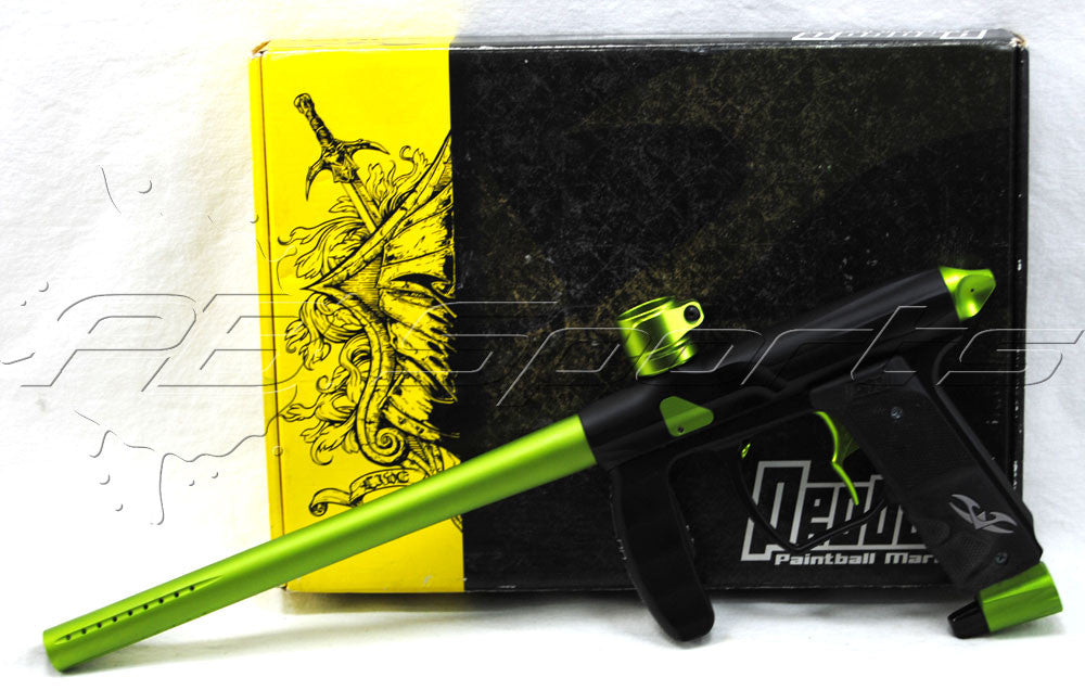 Used Valken Proton - Black Lime - Valken Paintball