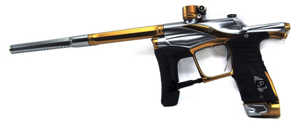 Used Planet Eclipse Ego LV1.5 "Combat" Bronze/Silver Electronic Paintball Marker - Planet Eclipse
