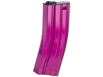 G&G Metal 125 Round Mid-Cap Magazine for G2 M4/M16 Series Airsoft Rifles - Pink