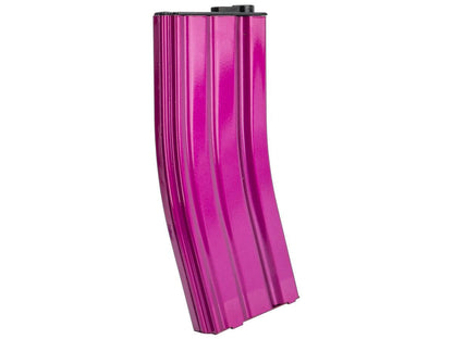G&G Metal 125 Round Mid-Cap Magazine for G2 M4/M16 Series Airsoft Rifles - Pink
