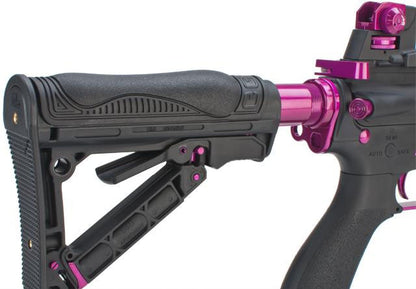 G&G GR4 G26 Airsoft Electric Blowback AEG Rifle - Black / Pink